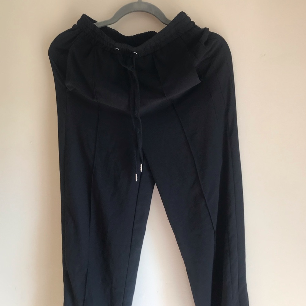H&M Black Flowy Dress Pants